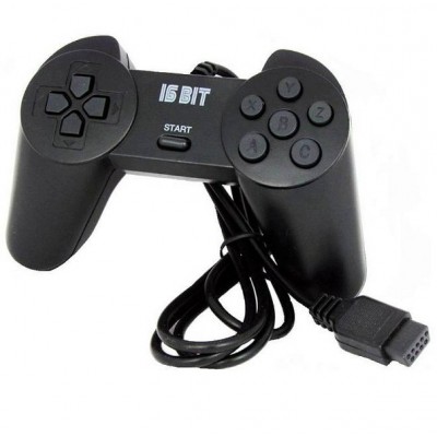 16 bit Джойстик Рогатый чёрный